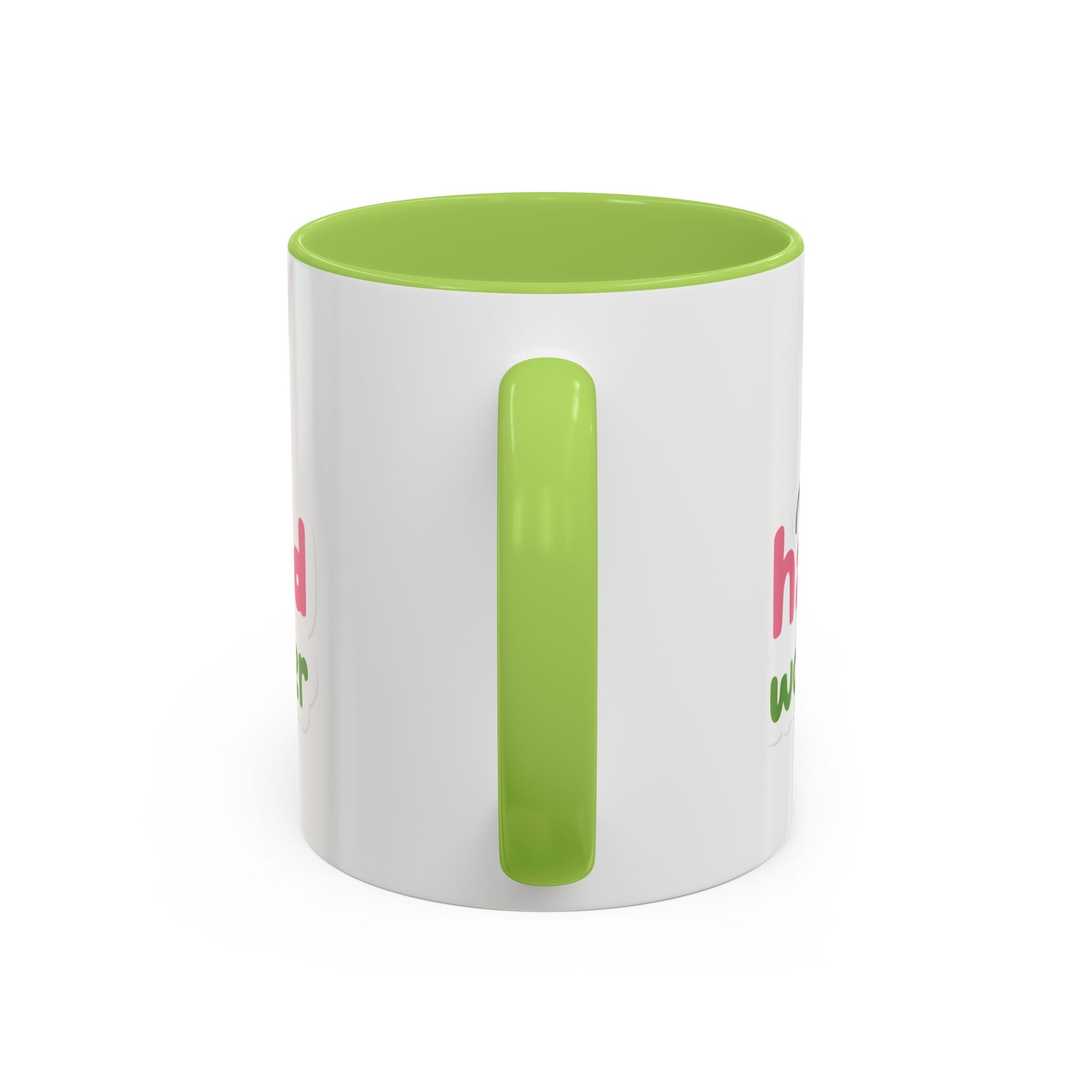 Hard Worker Coffee Mug — Cute Construction Worker Accent Mug (11/15oz)