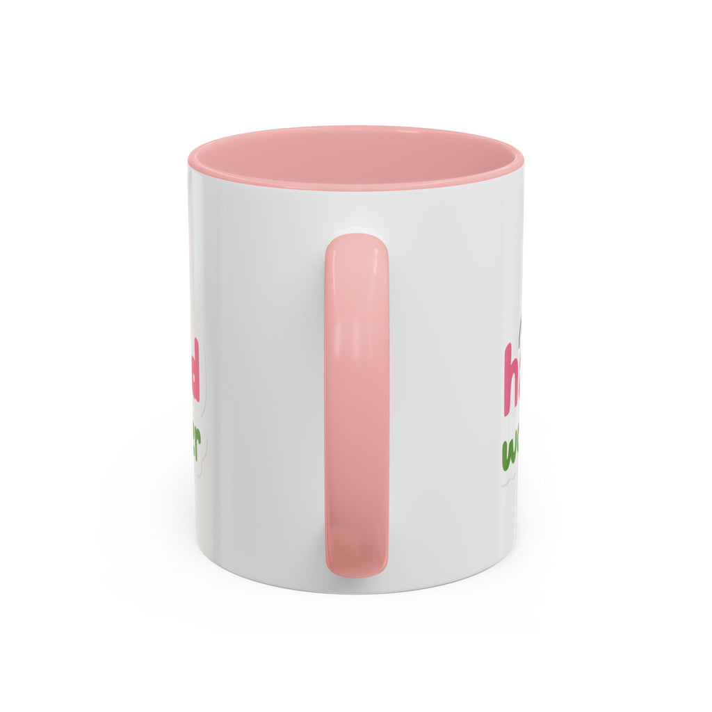 Hard Worker Coffee Mug — Cute Construction Worker Accent Mug (11/15oz)