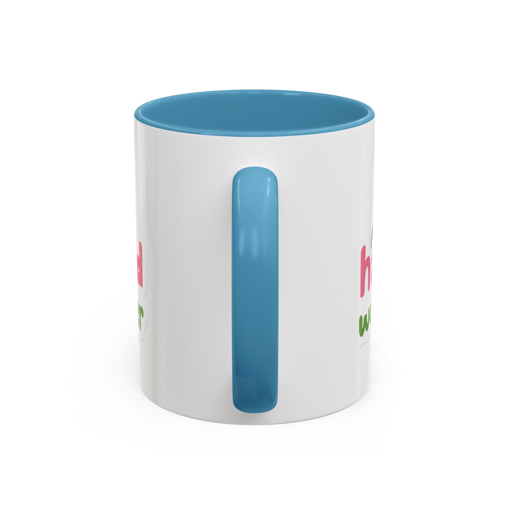 Hard Worker Coffee Mug — Cute Construction Worker Accent Mug (11/15oz)
