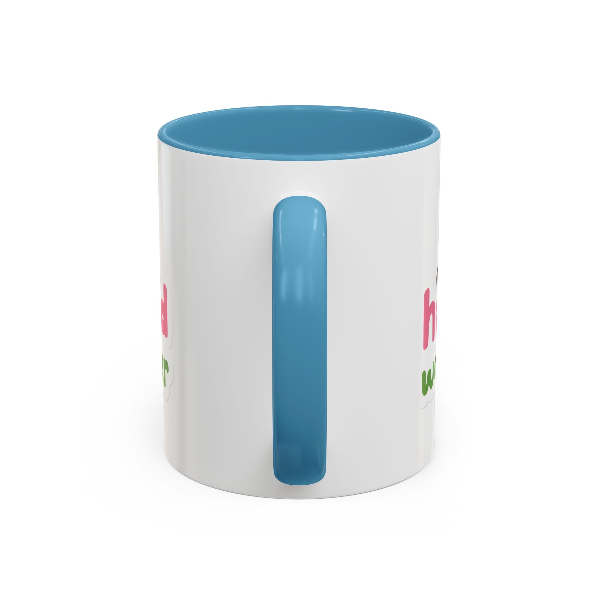 Hard Worker Coffee Mug — Cute Construction Worker Accent Mug (11/15oz)